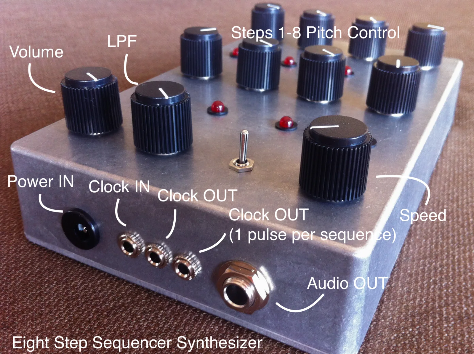 8-Step Sequencer Synth