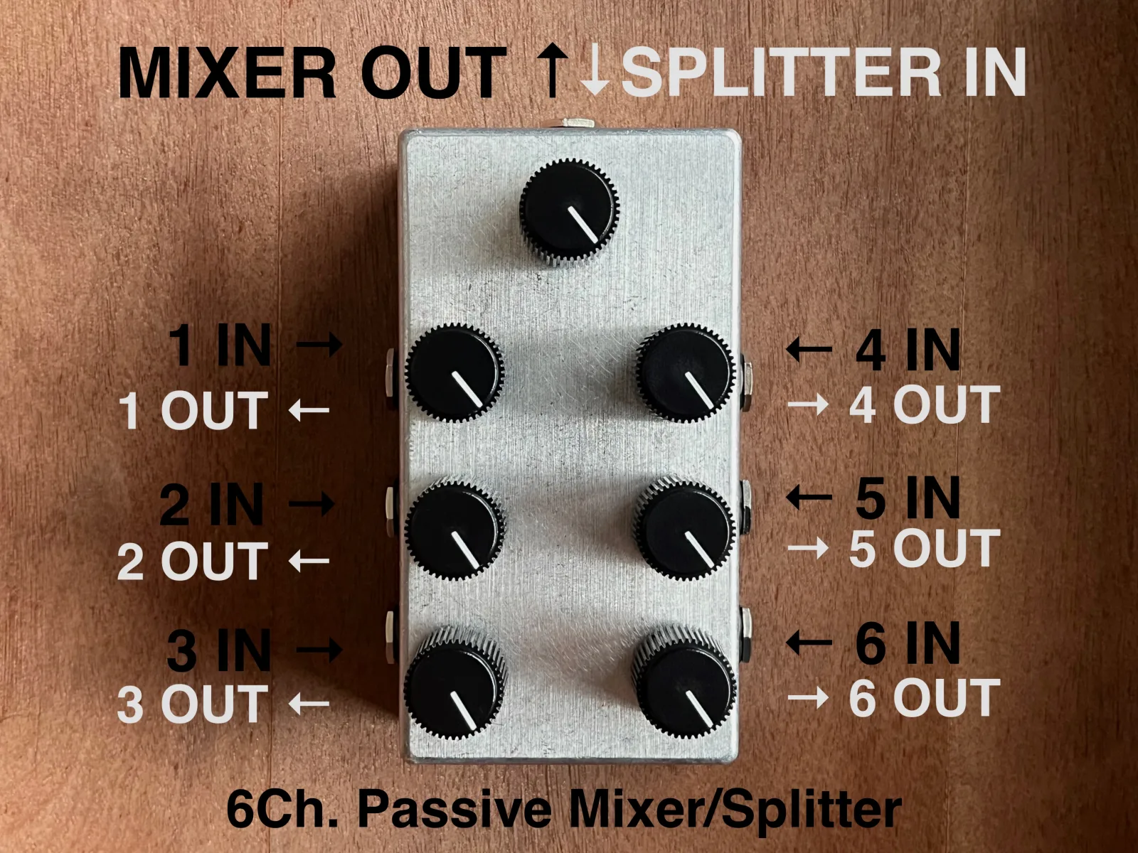 6 Ch. Passive Mixer