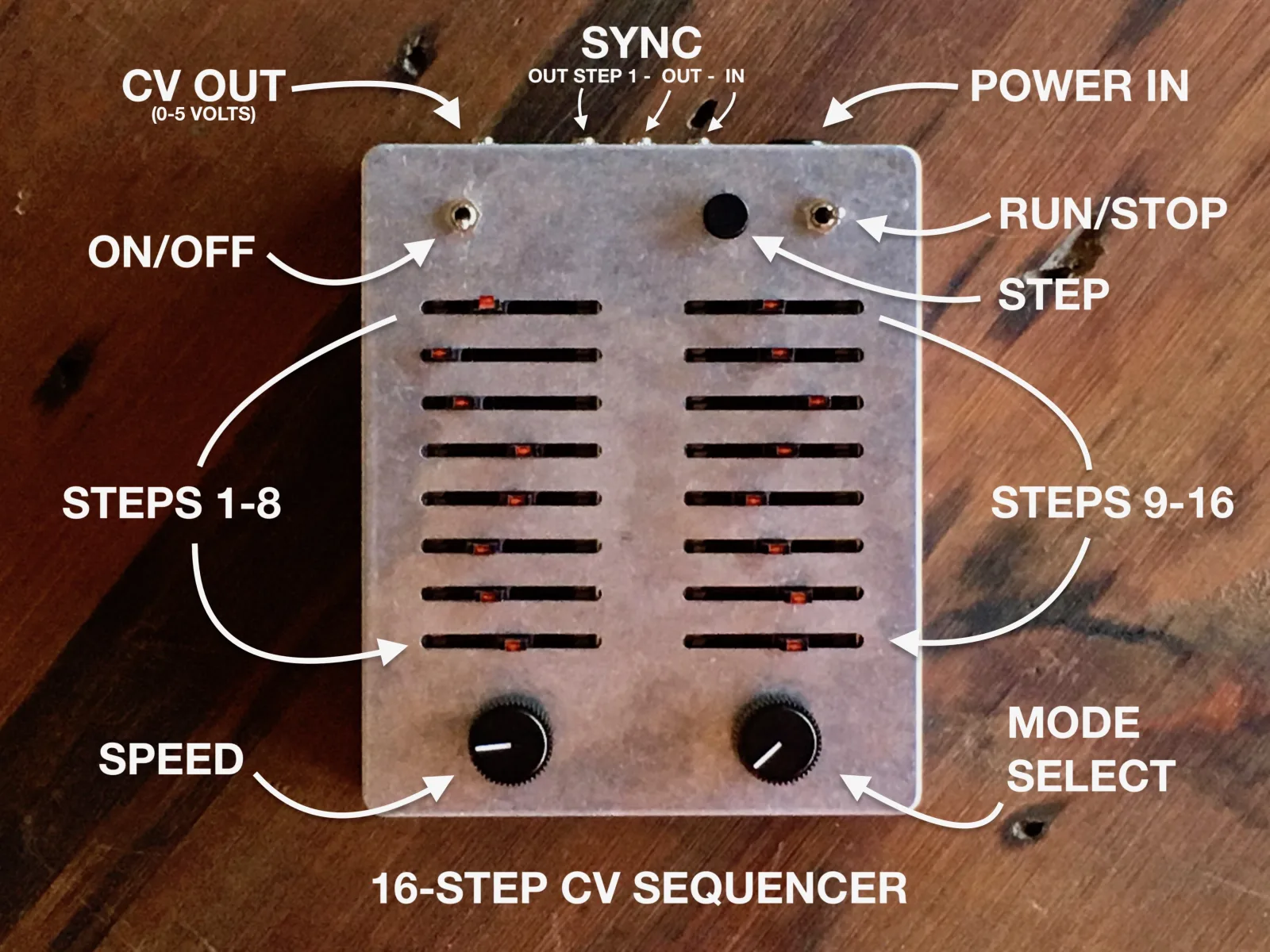 16-Step CV Sequencer